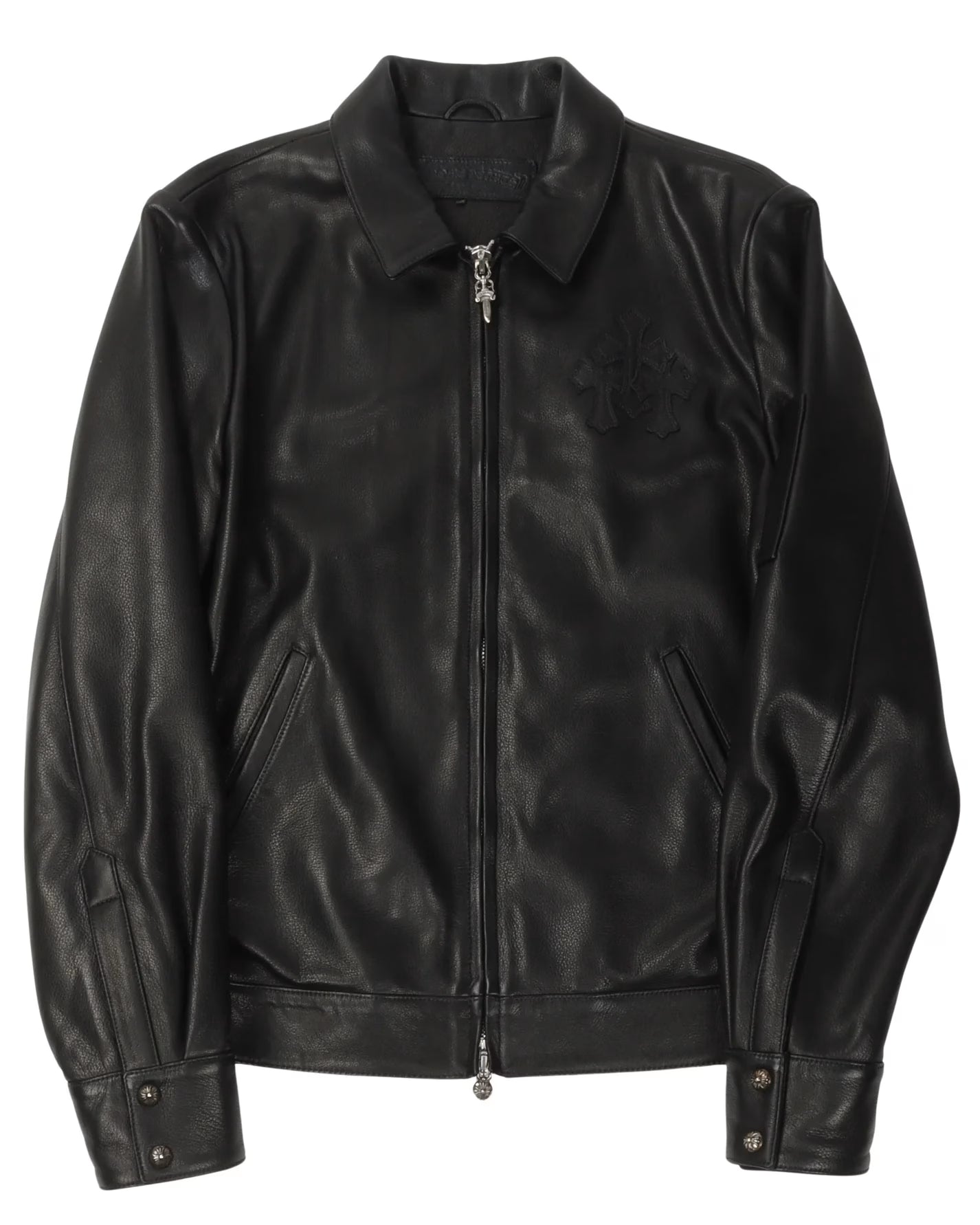 Authentic Chrome Hearts Chrome Hearts Jacket Zip Up​ – front view