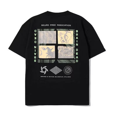 Authentic Chrome Hearts Neuro Free Association T-shirt collabs x saint – front view