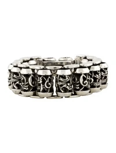 Authentic Chrome Hearts Chrome Hearts Roller Bracelet​ – front view