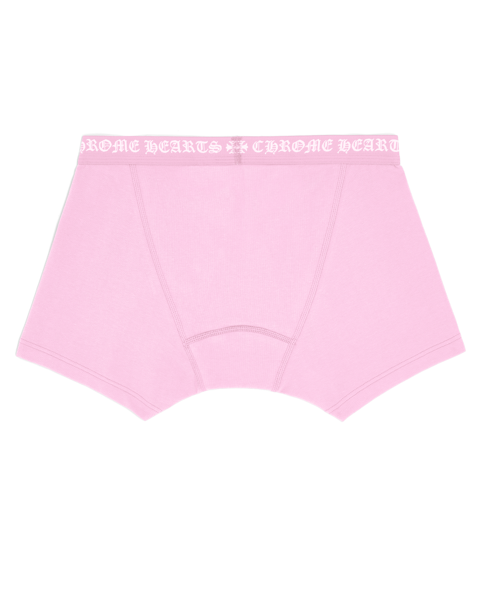 Authentic Chrome Hearts Chrome Hearts Baby Pink Cotton Boxer Brief – front view