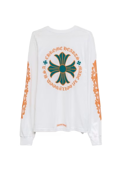 Authentic Chrome Hearts Chrome Hearts Long Sleeve White – front view