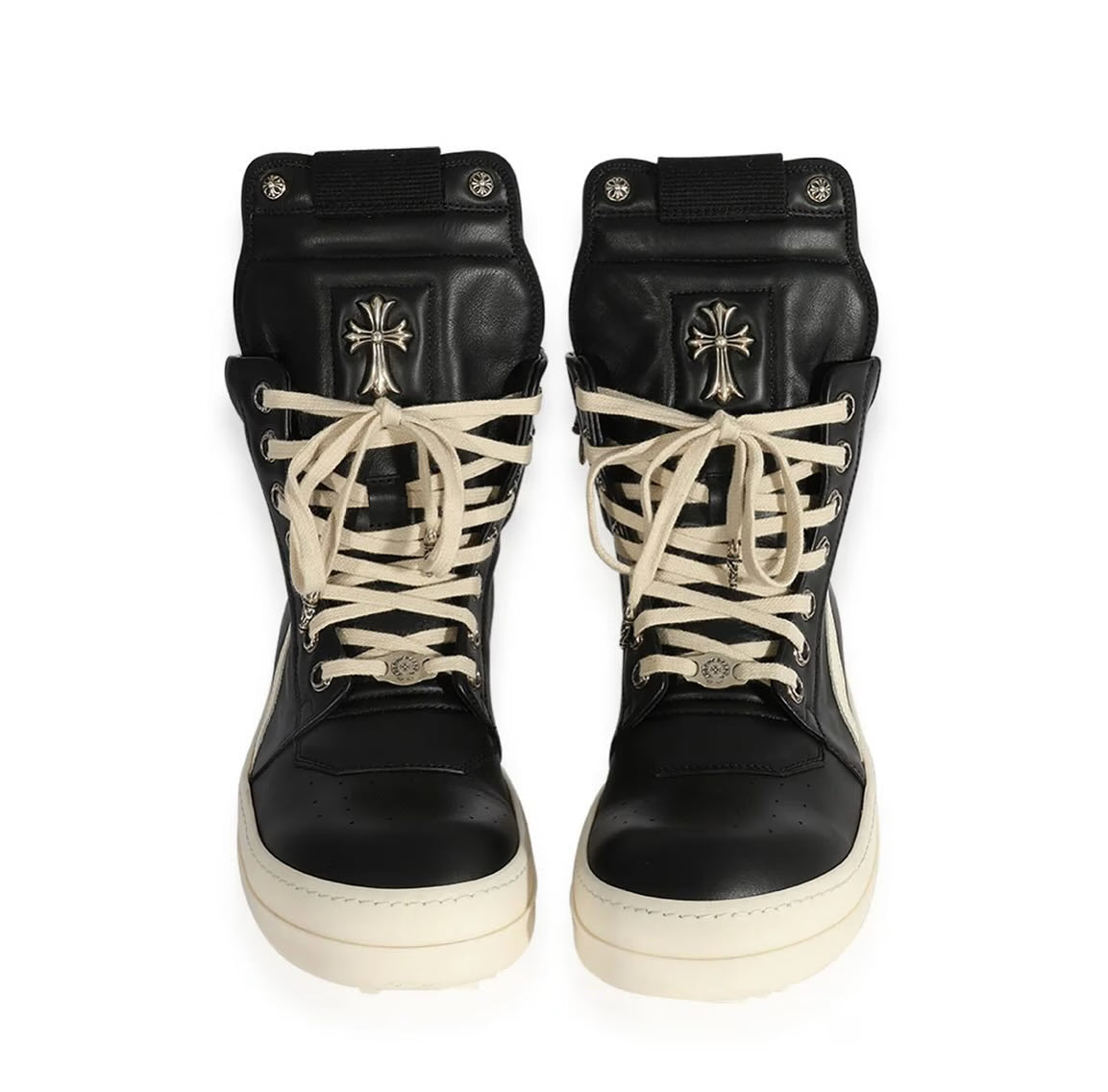 Authentic Chrome Hearts Rick Owens Chrome Hearts Shoes – front view