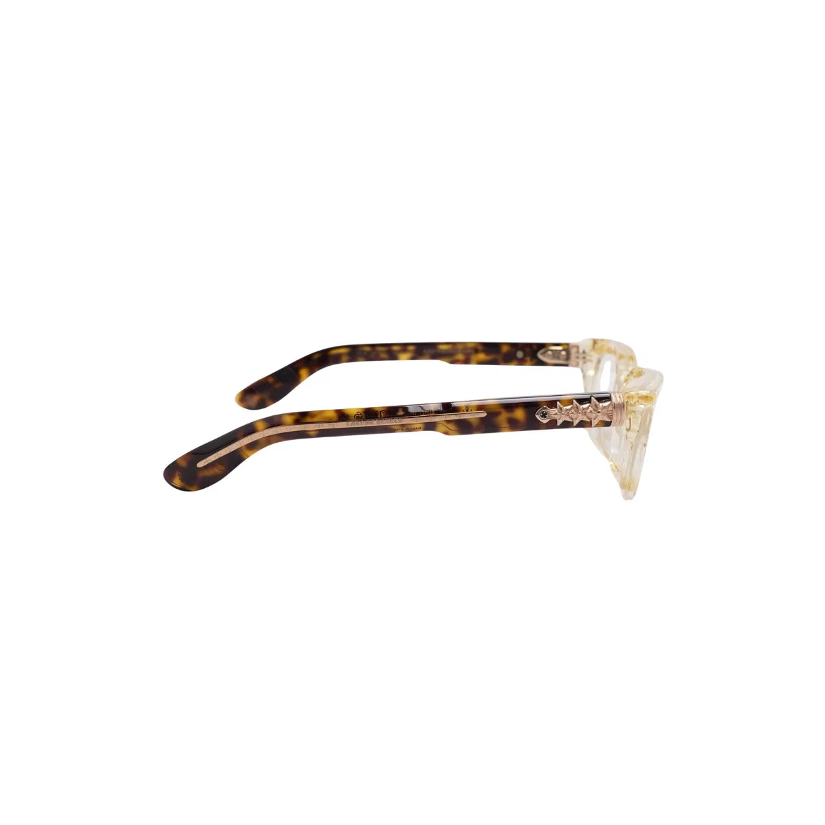 Authentic Chrome Hearts Chrome Hearts Asstraordinaire OS/TP Glasses – front view