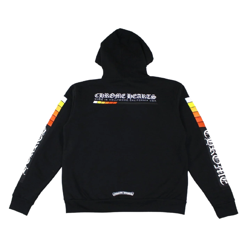 Authentic Chrome Hearts Boost Logo Made In Hollywood Pullover Hoodie – front view
