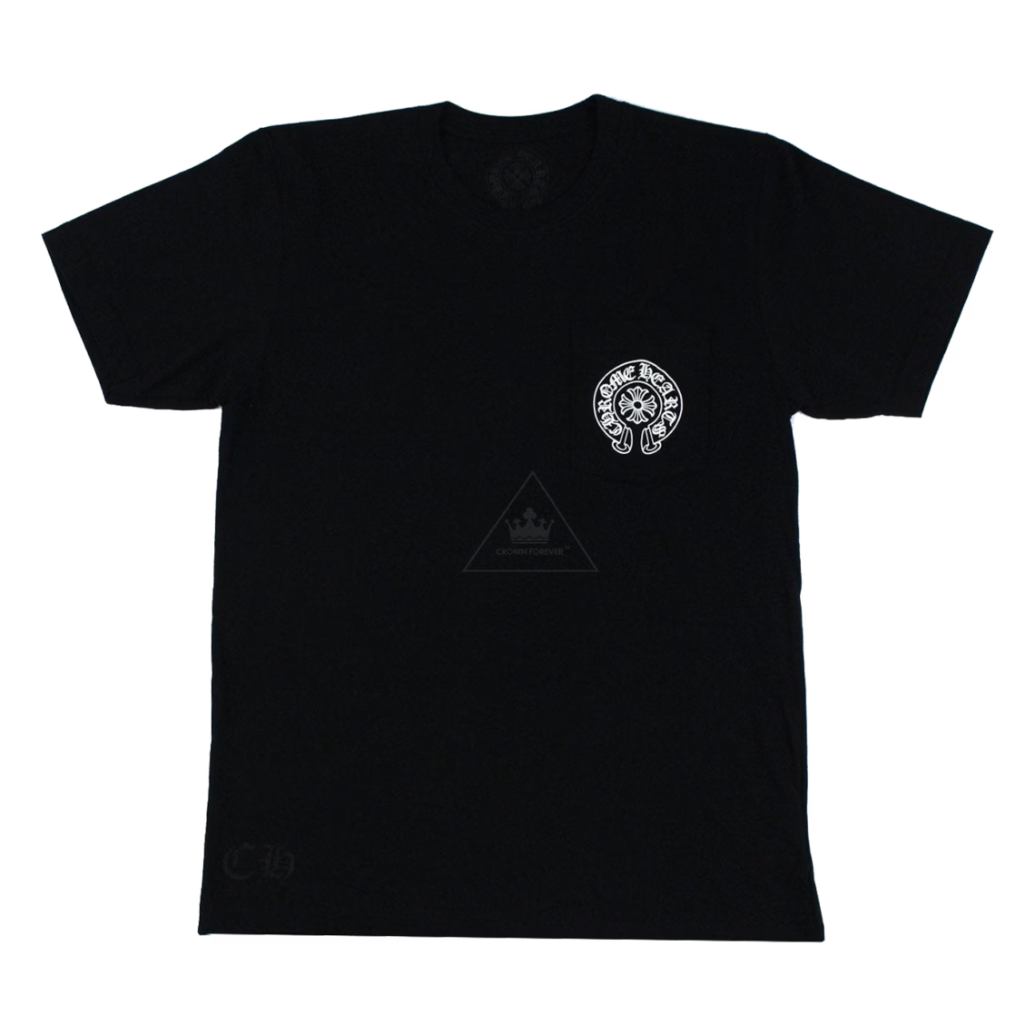 Authentic Chrome Hearts Chrome Heart Aspen Exclusive Pocket T-Shirt – front view