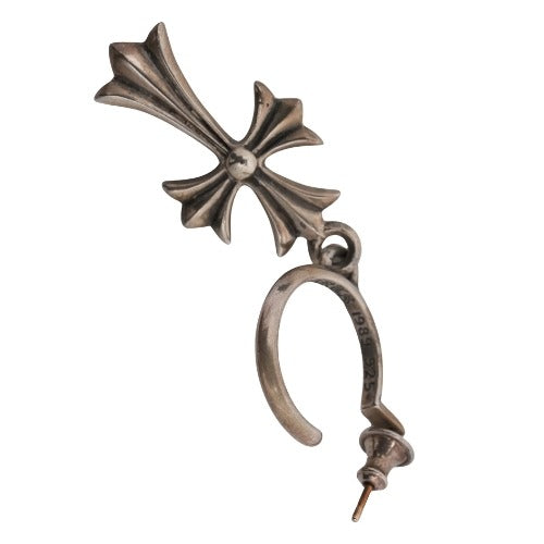 CH Cross Drop Hoop Earring – earrings detail close-up