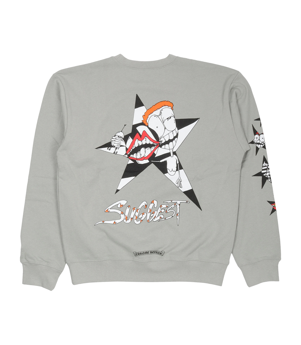 Authentic Chrome Hearts CH Matty Boy Suggest Sweatshirt – front view