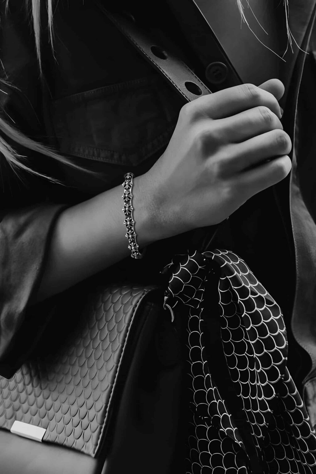 CH Plus Skinny Multi Cuff – bracelet back view