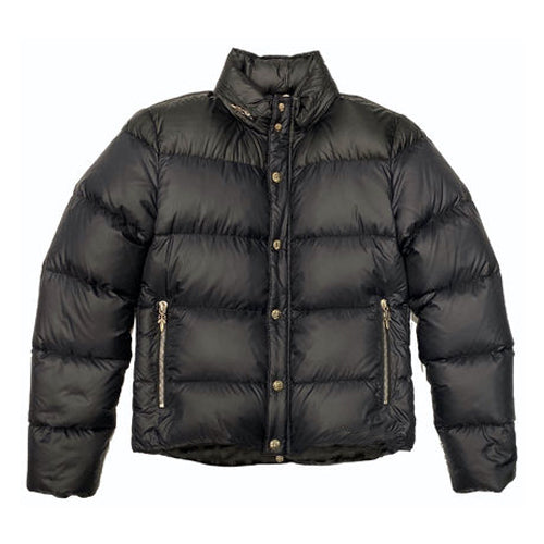 CHROME HEARTS Down Jackets Black – hoodie front view