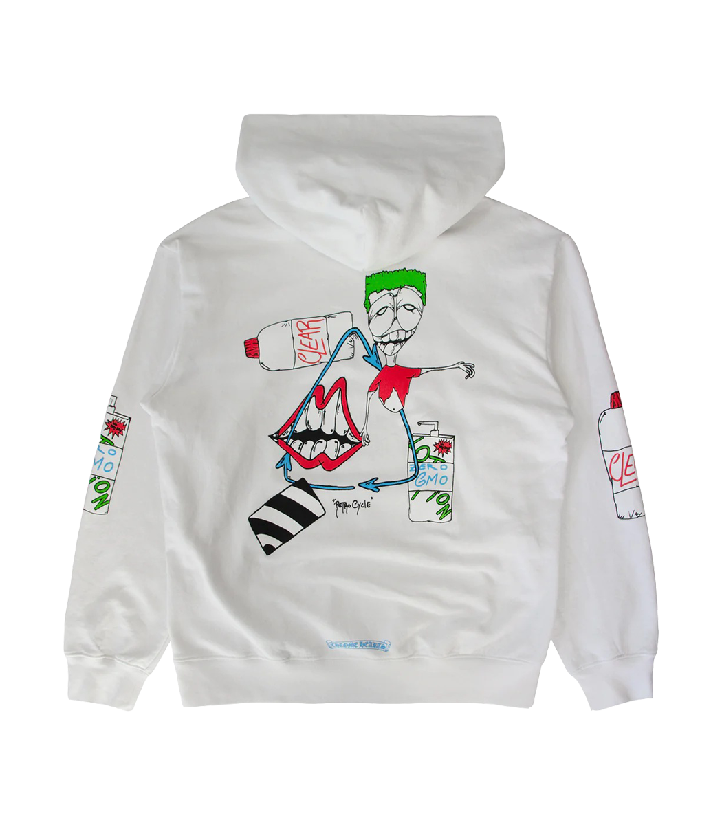 Authentic Chrome Hearts CH X Matty Boy Retro Cycle Hoodie – front view