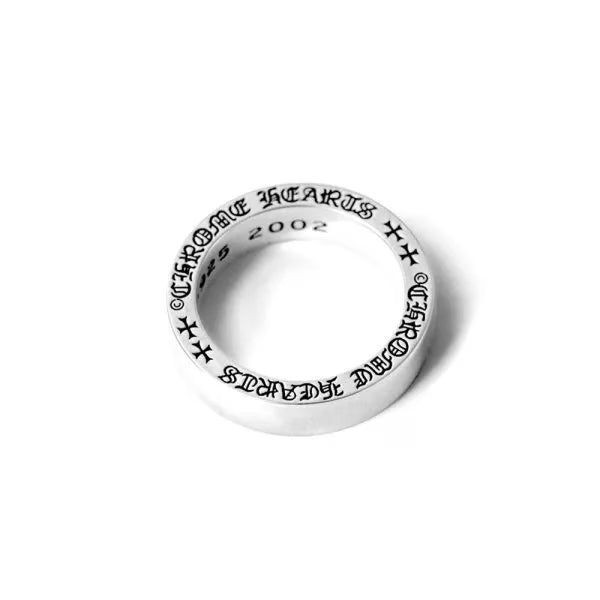 Authentic Chrome Hearts Chrome Hearts 6MM Spacer Ring – front view