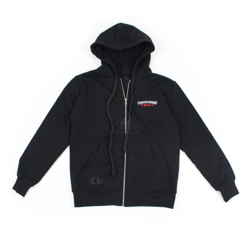 Authentic Chrome Hearts Chrome Hearts American Flag Hoodie – front view