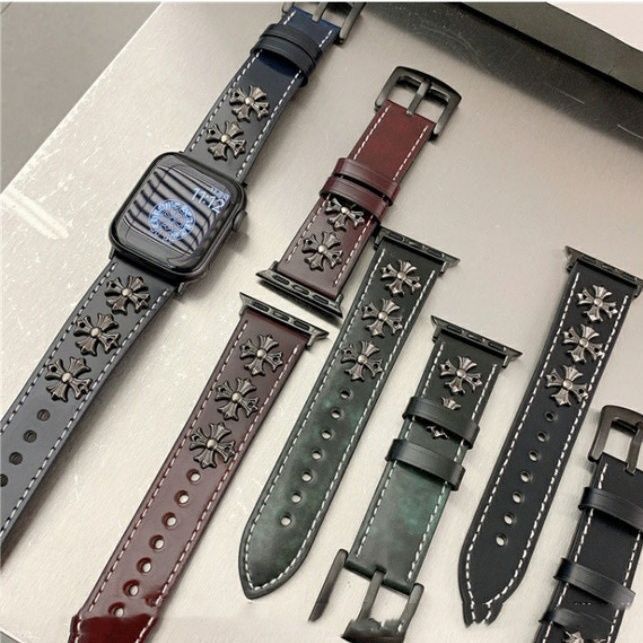 Chrome Hearts Apple Watch Band Gothic Style – Breezsy – watch front view