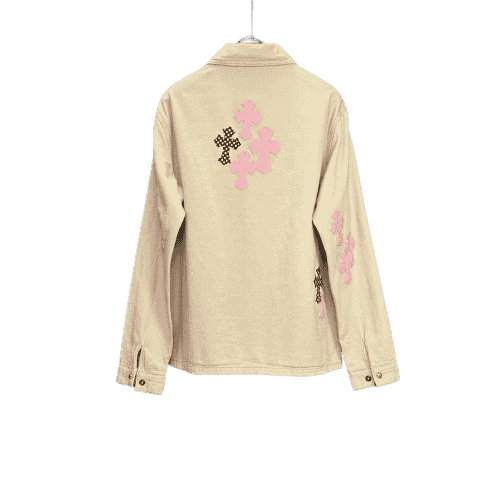 Authentic Chrome Hearts Chrome Hearts Beige Long Sleeve – front view