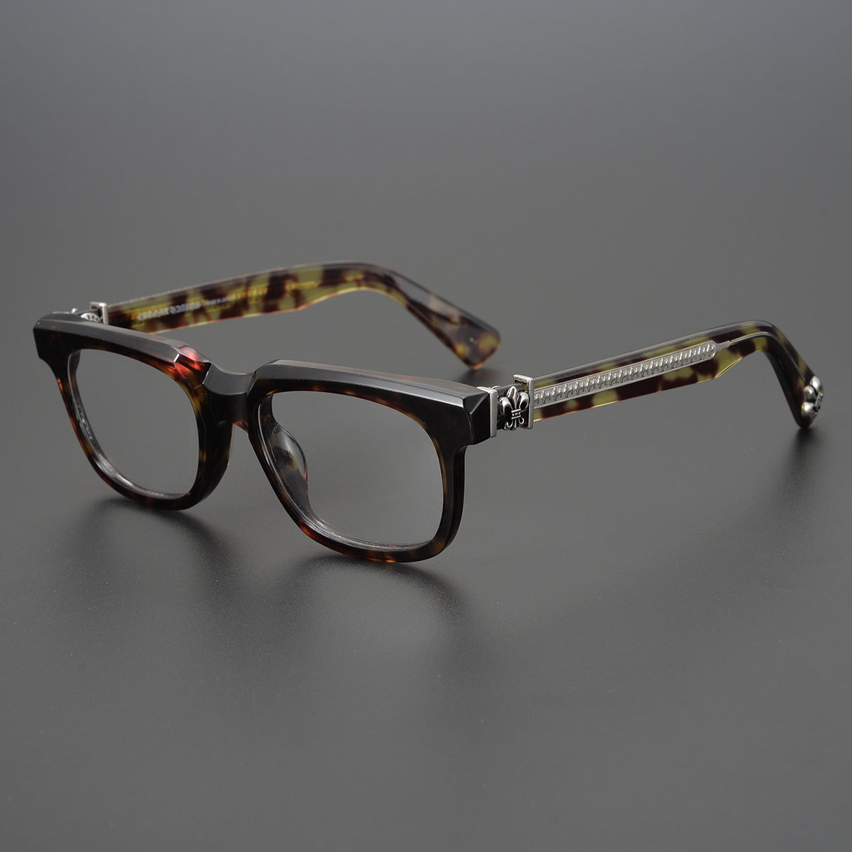 Chrome Hearts Brown Camo Glasses – sunglasses front view