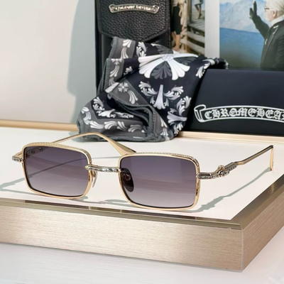 Chrome Hearts Buckle Rider Sunglasses – sunglasses front view