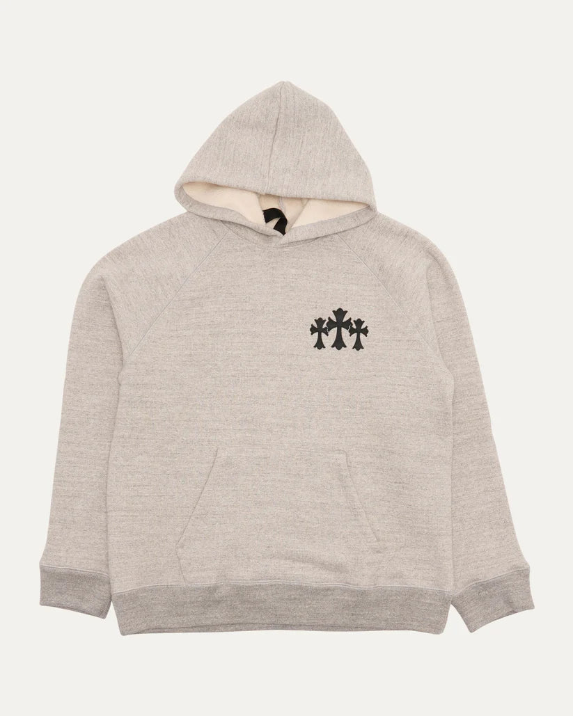 Chrome Hearts Cemetery Cross Seven 11 Hoodie – hoodie front view
