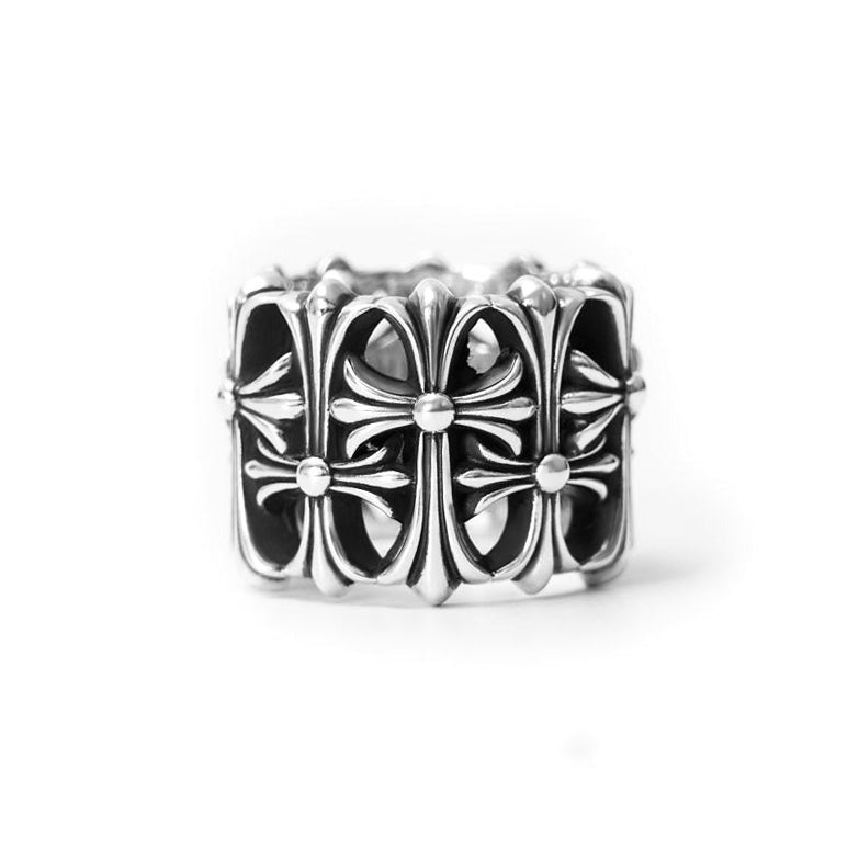 Chrome Hearts Cemetery Ring – ring front view