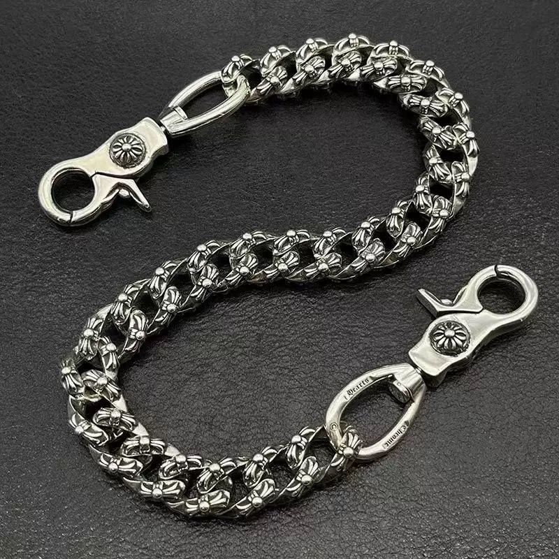 Chrome Hearts Pants Chain – pants front view