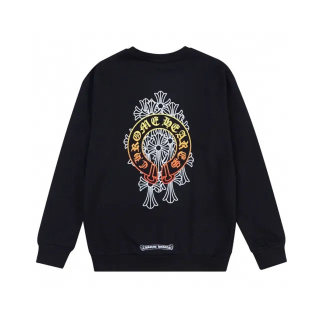 Chrome Hearts Colorful Logo Sweatshirt – hoodie front view