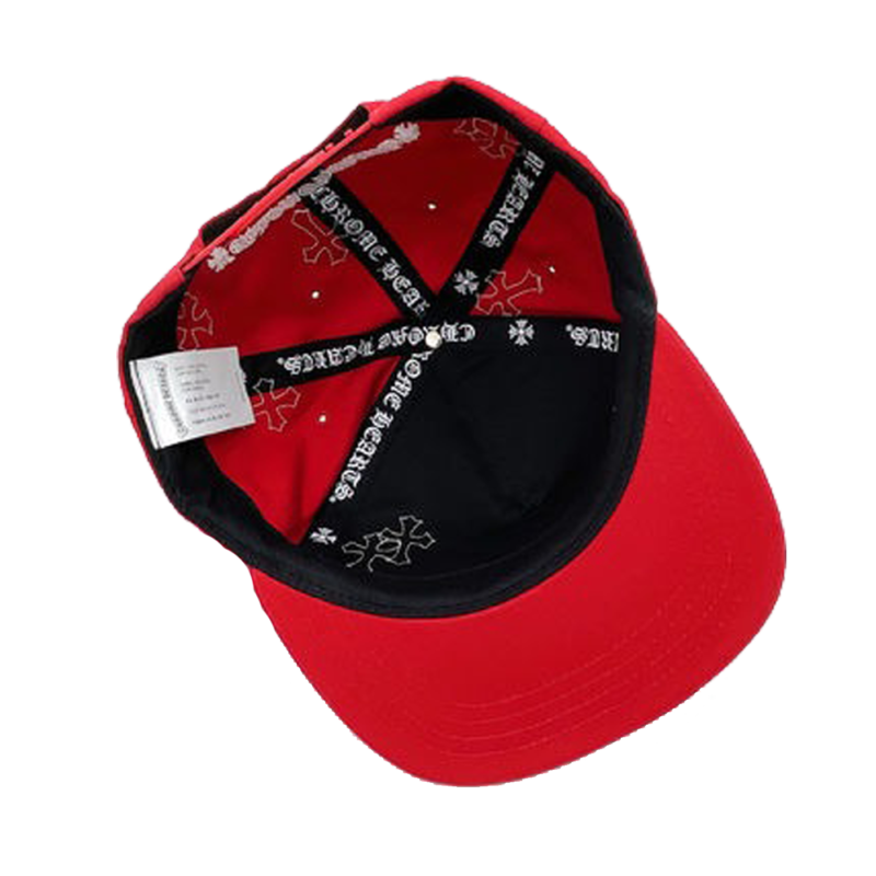 Authentic Chrome Hearts Chrome Hearts Cross Patch Baseball Hat – front view