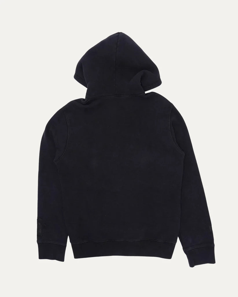 Chrome Hearts Cross Patch Zip Up Hoodie – hoodie detail close-up