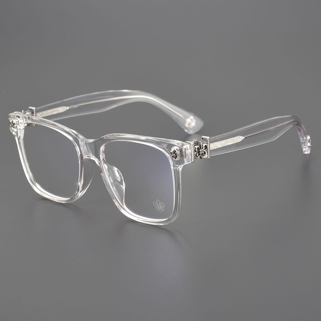 Chrome Hearts Clear Glasses – sunglasses front view