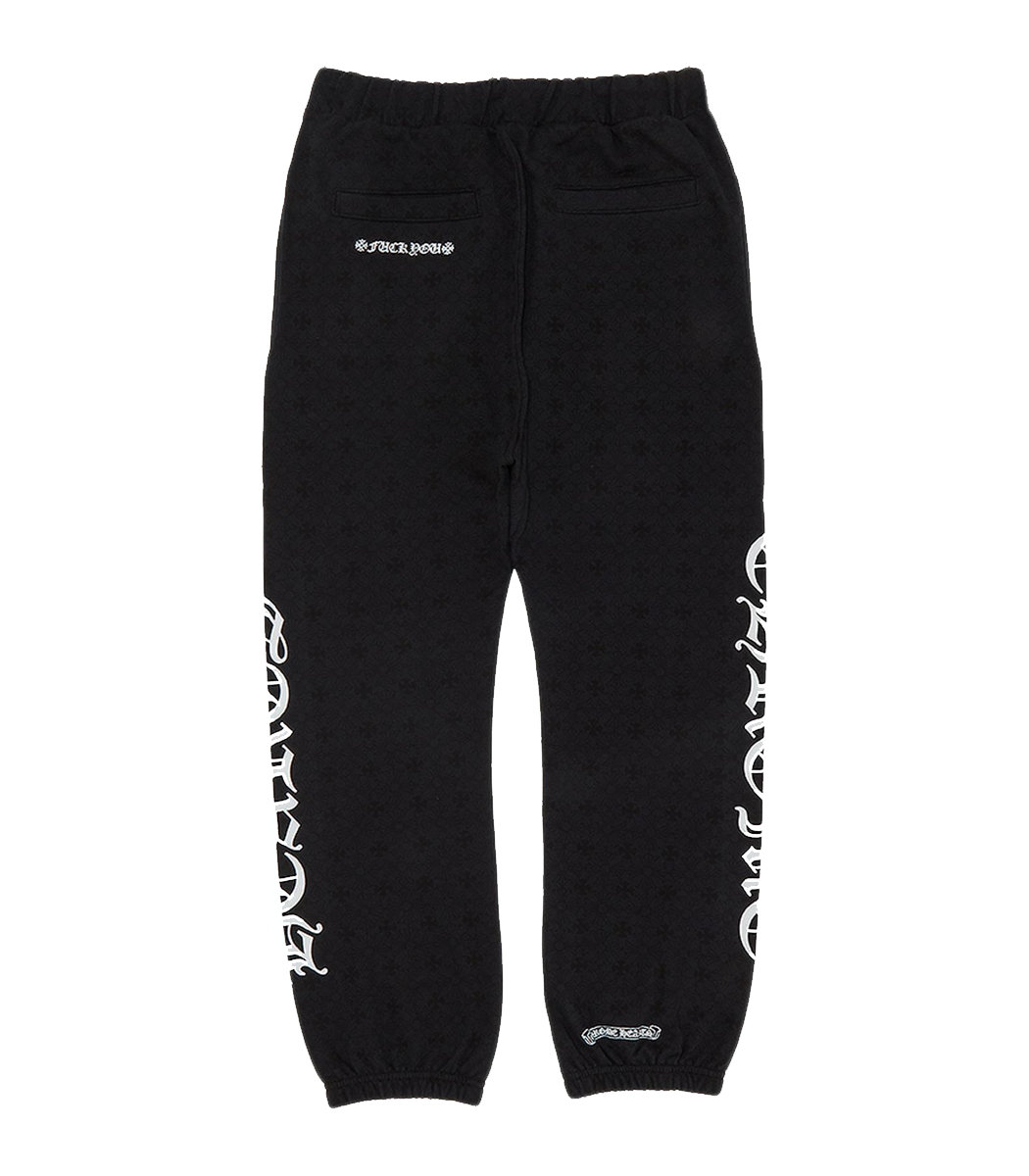 Chrome Hearts Horse Shoe Logo Sweatpants – pants front view