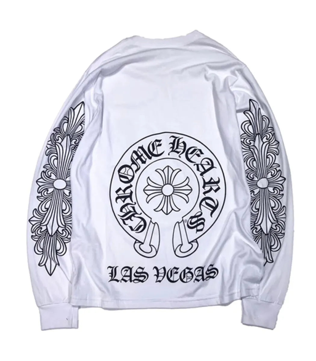 Chrome Hearts Las Vegas Exclusive Long Sleeve – shirt front view