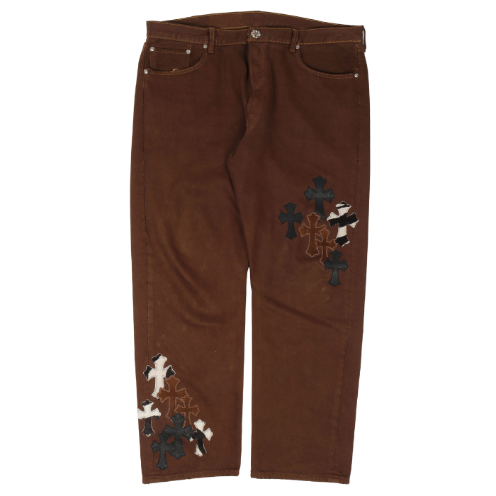 Chrome Hearts Levi’s Multi Cross Jeans – pants detail close-up