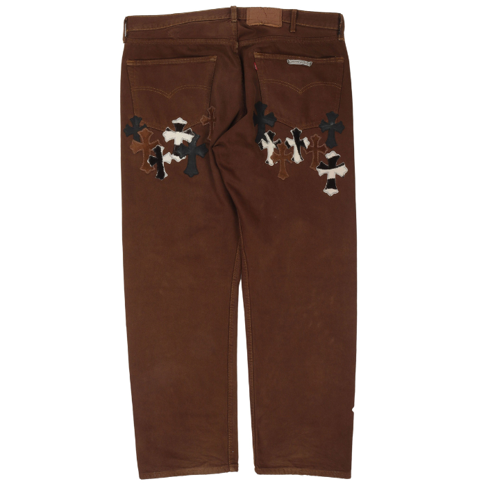 Chrome Hearts Levi’s Multi Cross Jeans – pants front view