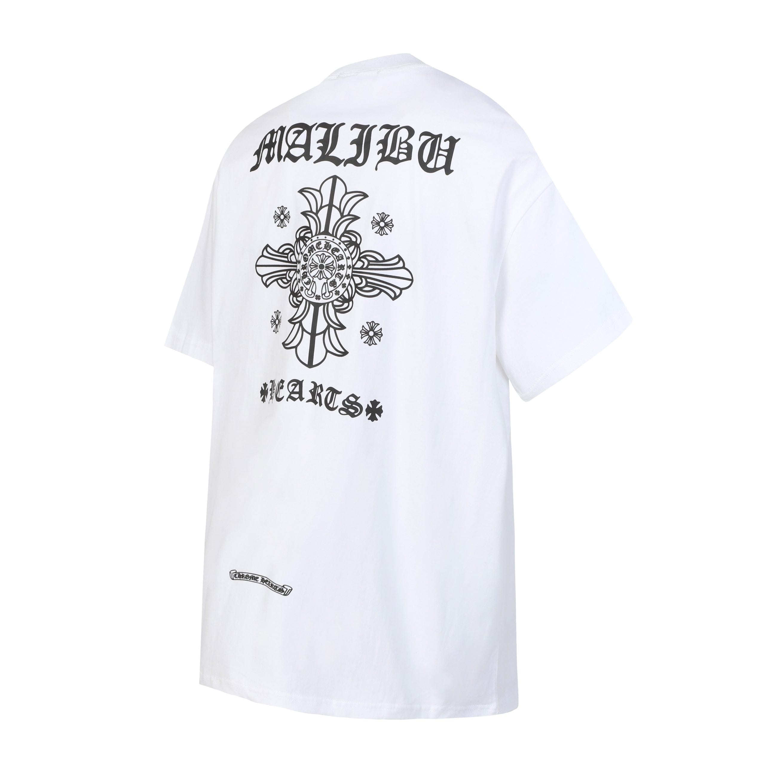 Chrome Hearts Malibu Cross T Shirt – shirt front view