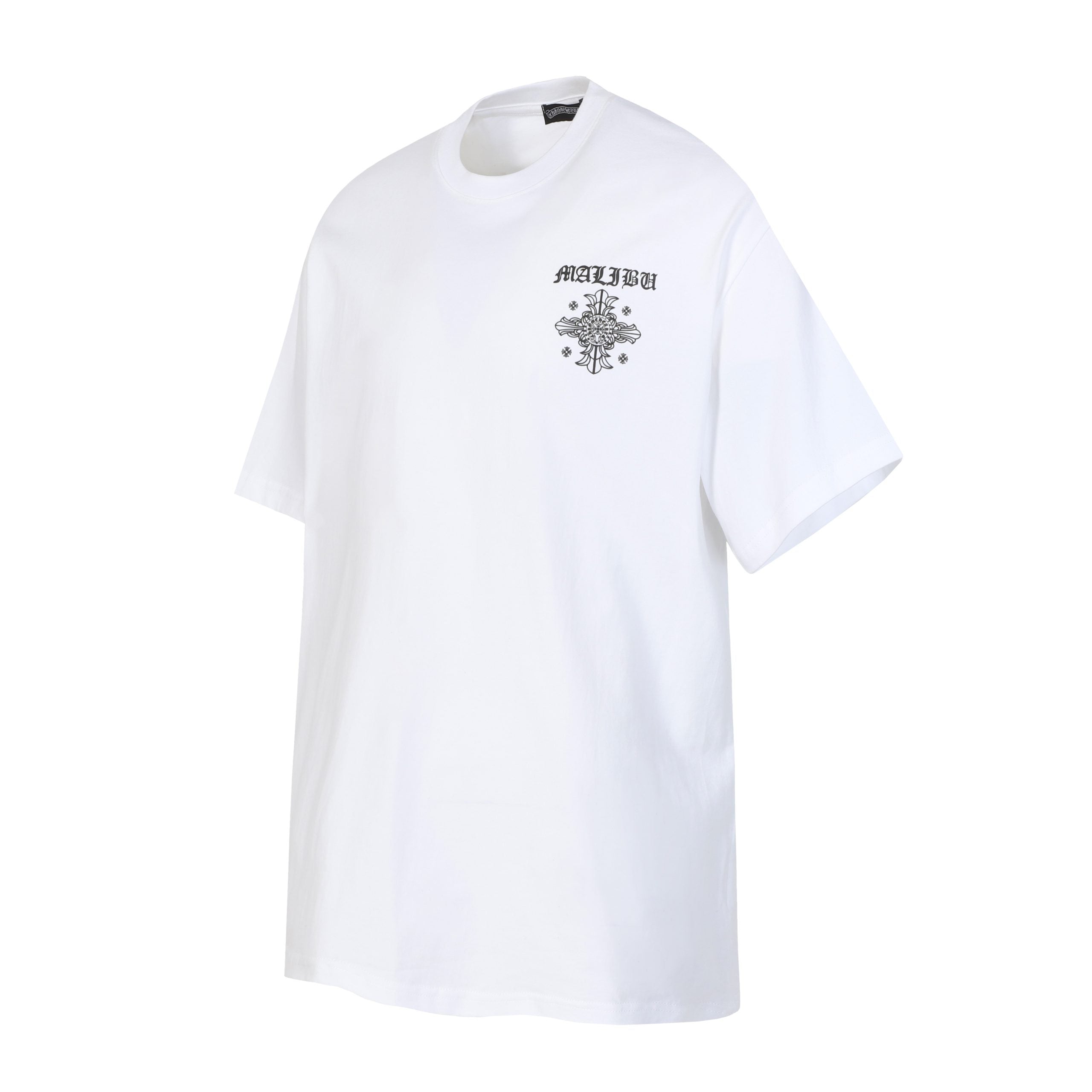 Chrome Hearts Malibu Cross T Shirt – shirt detail close-up