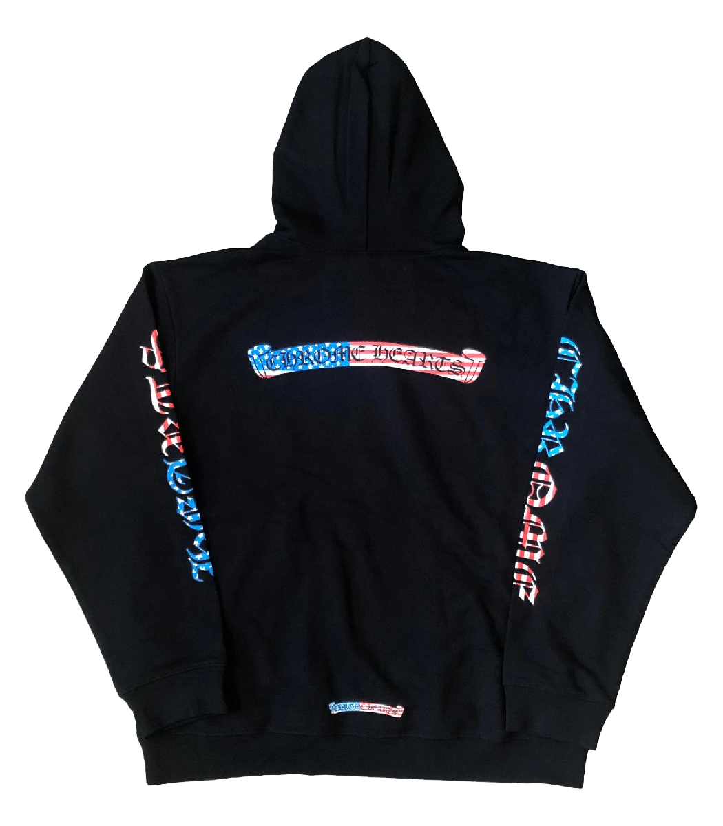 CH Matty Boy America Hoodie – hoodie detail close-up