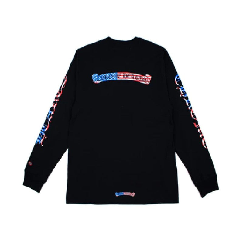 Authentic Chrome Hearts Chrome Hearts Matty Boy America L-S Sweatshirt – front view