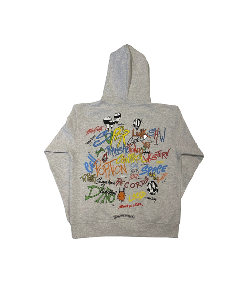 Chrome Hearts Hearts Matty Boy Brain Hoodie – hoodie front view
