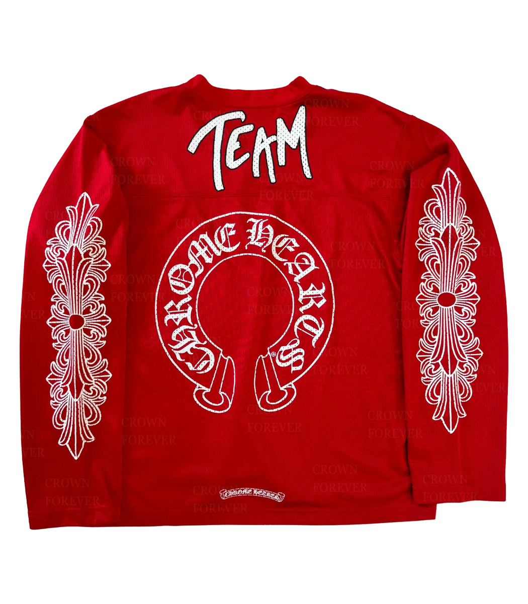 CH Matty Boy Stadium Warm Up Long Sleeve Jersey – shirt detail close-up