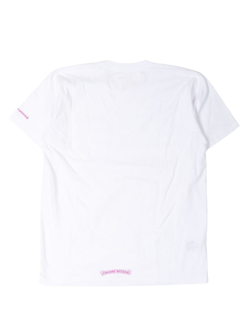 Chrome Hearts Neck Logo T-Shirt – shirt detail close-up