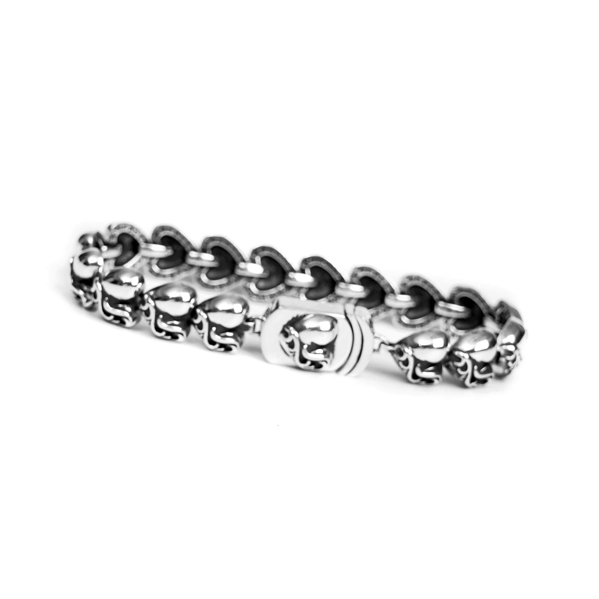 Chrome Hearts Pattern Bracelet – bracelet back view