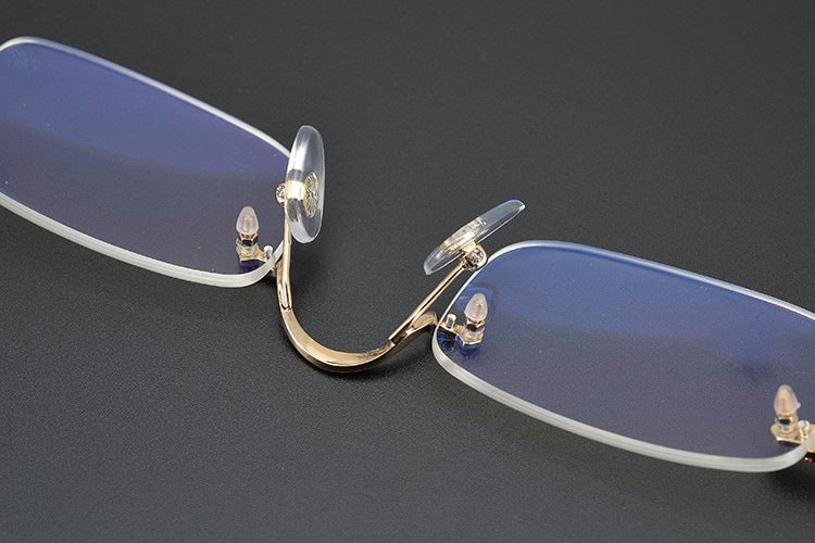 Authentic Chrome Hearts Chrome Hearts Rimless Glasses – front view
