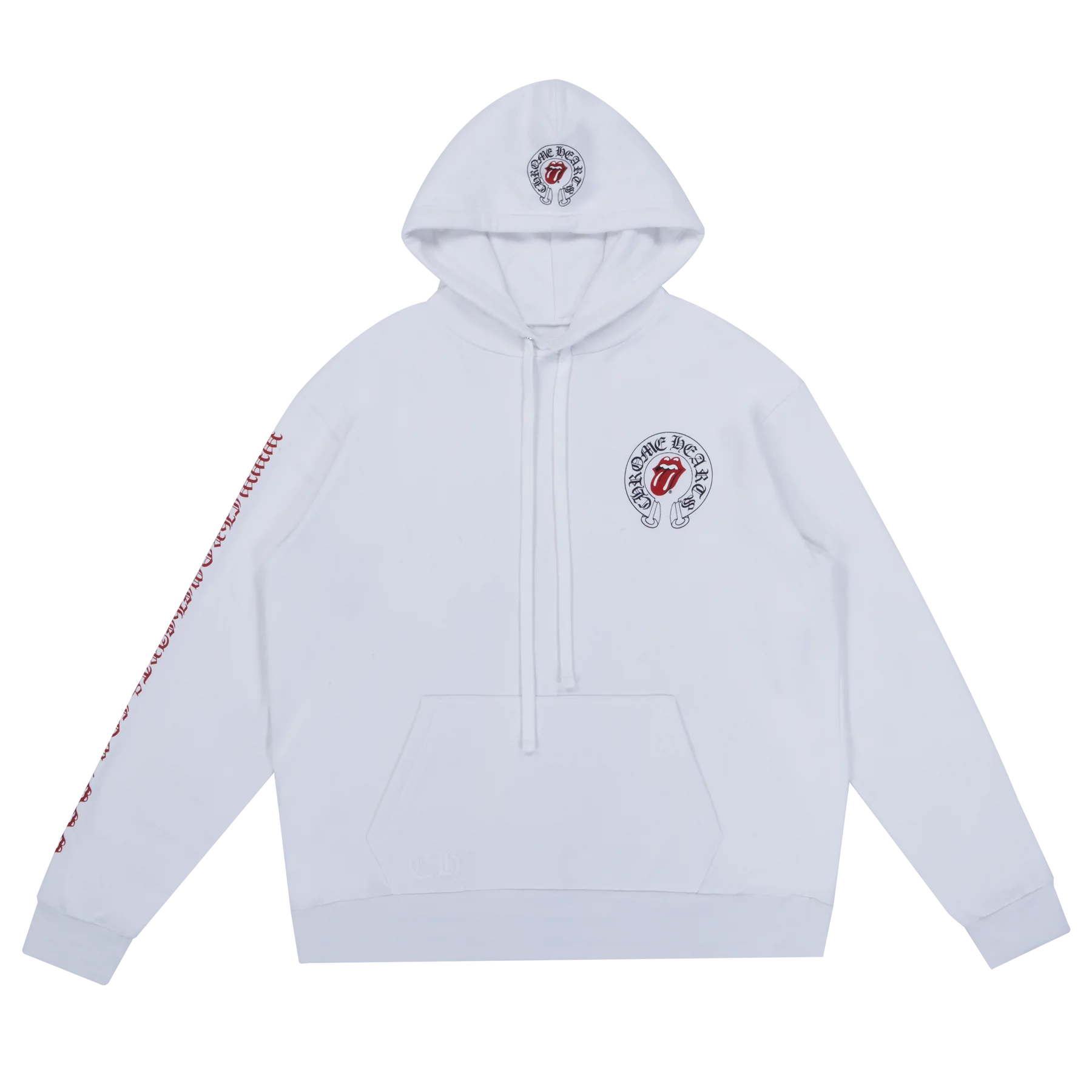 Chrome Hearts Rolling Stones Hoodie – hoodie detail close-up