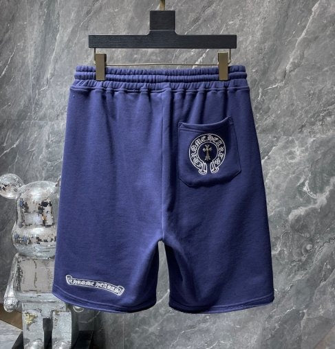 Chrome Hearts Shorts – Blue – pants front view