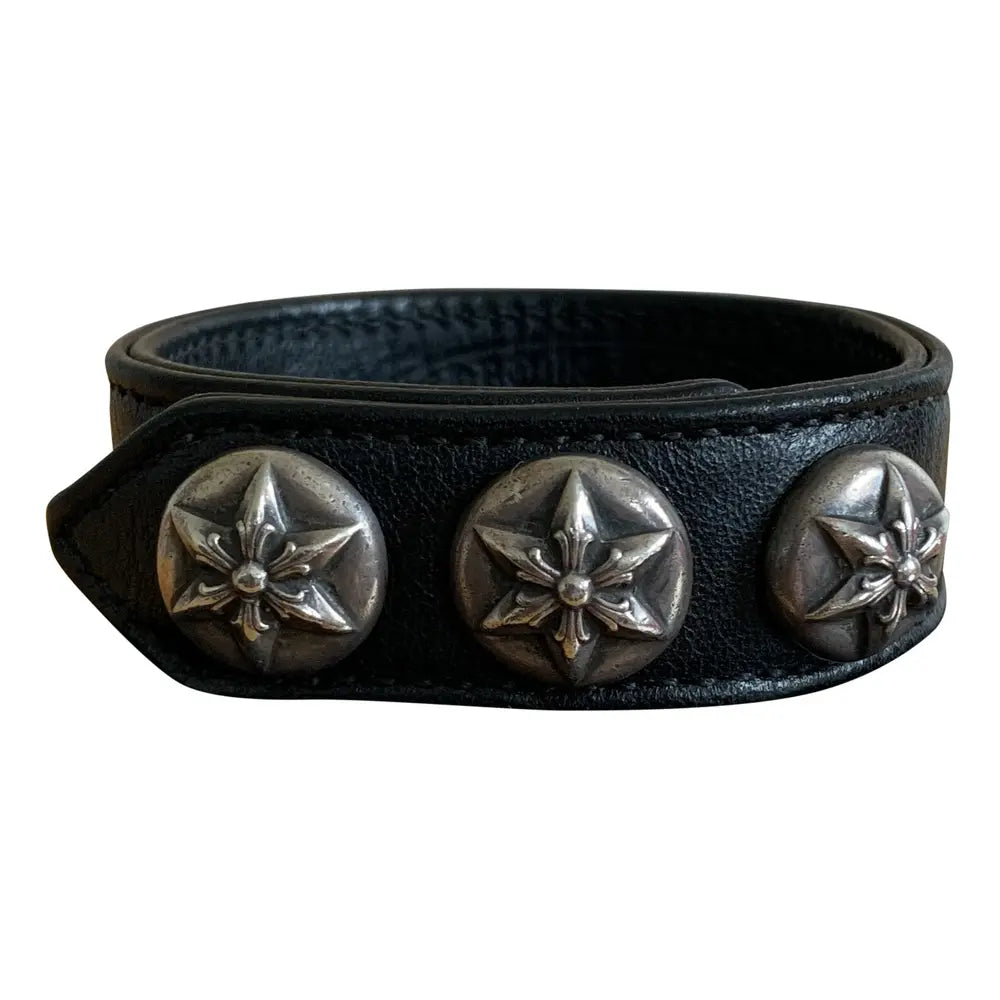 Authentic Chrome Hearts Chrome Hearts Snap Bracelet – front view