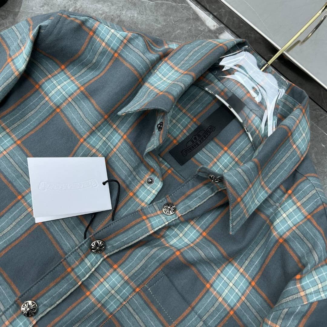 Chrome Hearts Square Casual T Shirt – shirt styled on-body