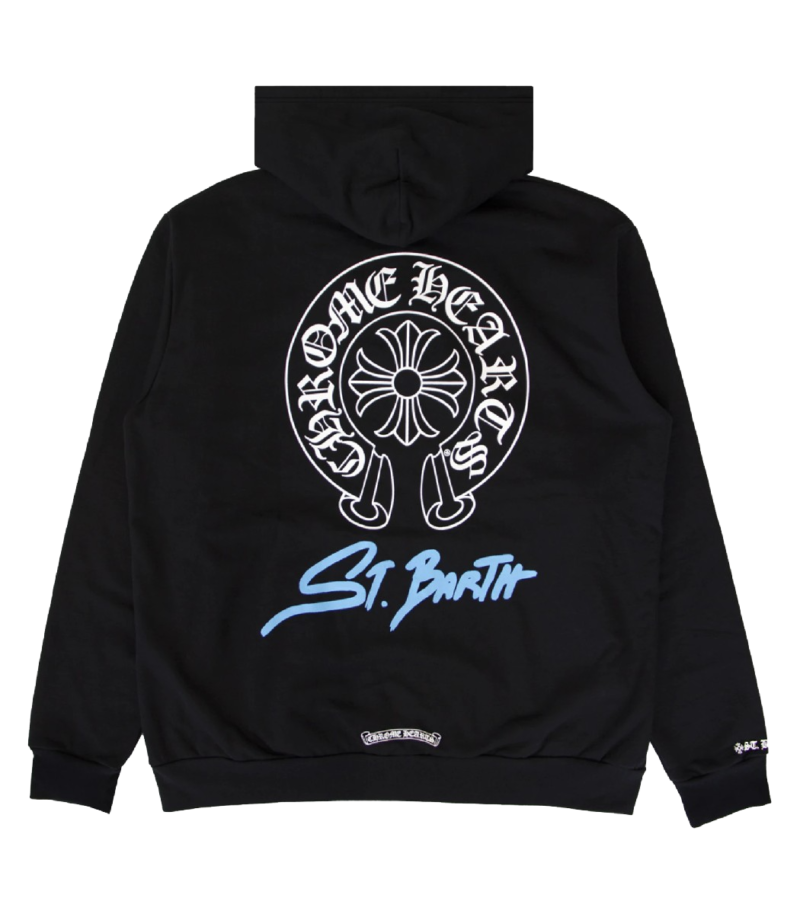 CH St Barth Exclusive Zip Up Hoodie – hoodie detail close-up