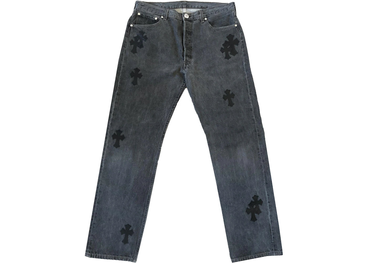 Chrome Hearts Vintage Levi’s Jeans – pants front view