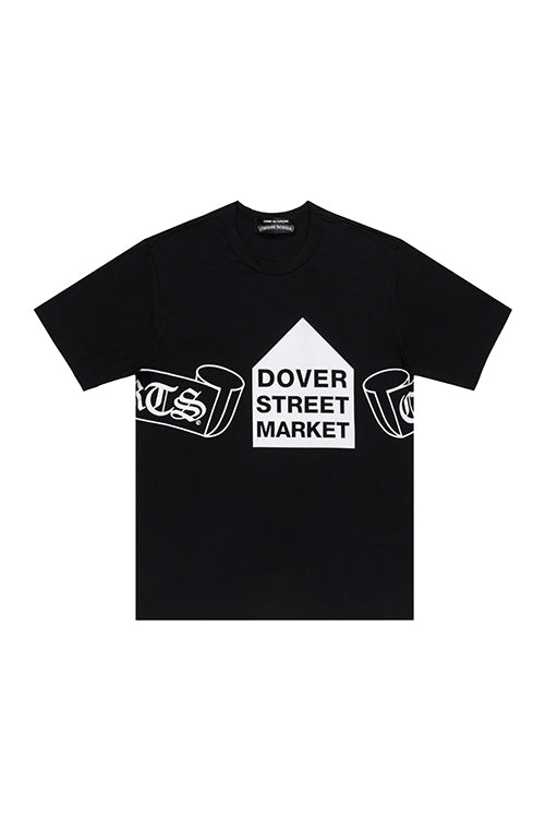 Chrome Hearts × Comme des Garcons × Dover Street Market Black Shirt – shirt front view