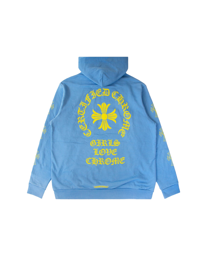 Chrome Hearts X Drake Girls Love Chrome Hoodie – hoodie front view