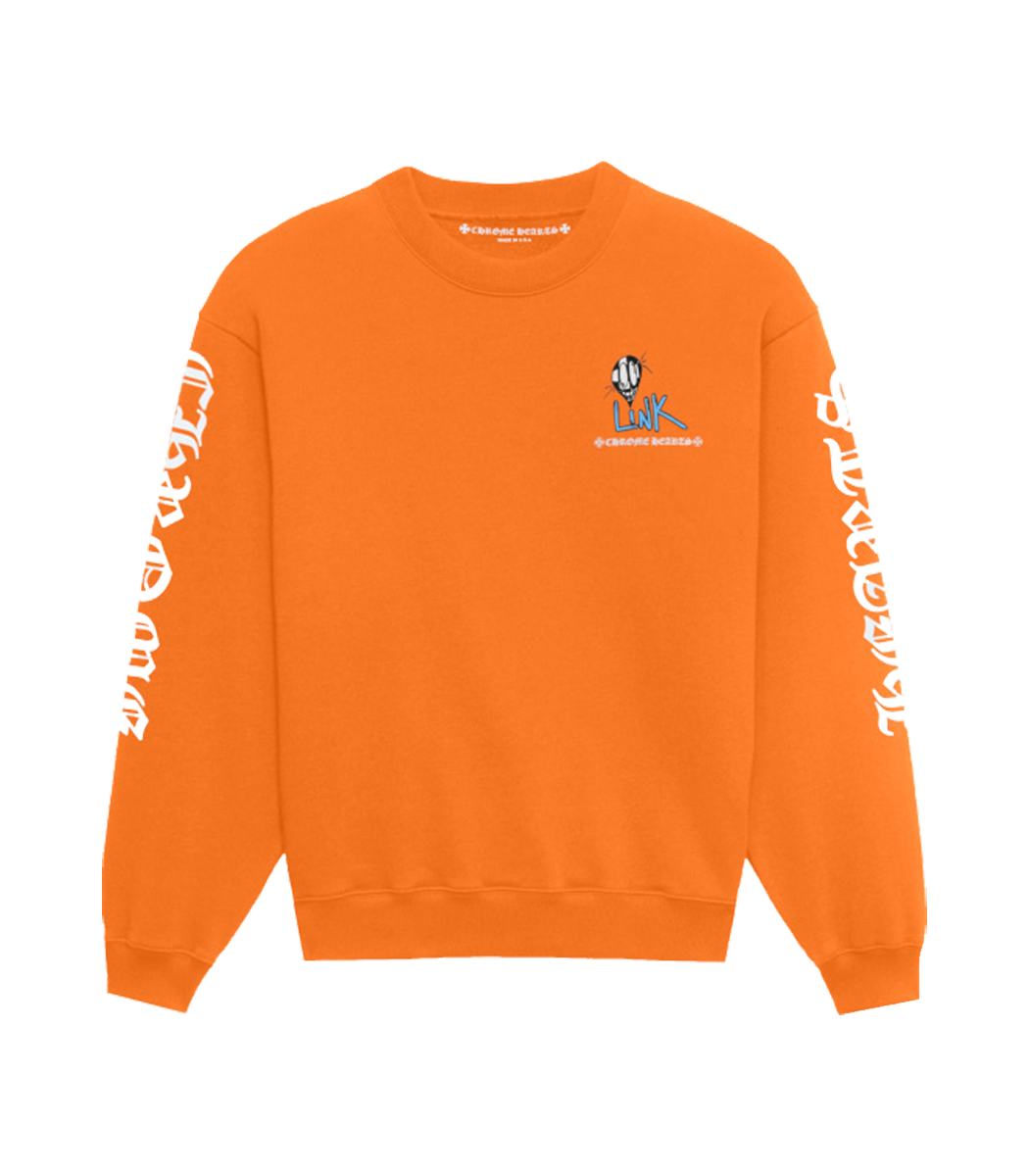 Authentic Chrome Hearts CH X Matty Boy Link Sweatshirt – front view