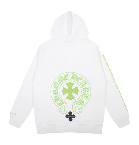 Chrome hearts cross hoodie – hoodie front view